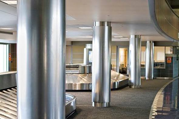 Column at Baggage Claim