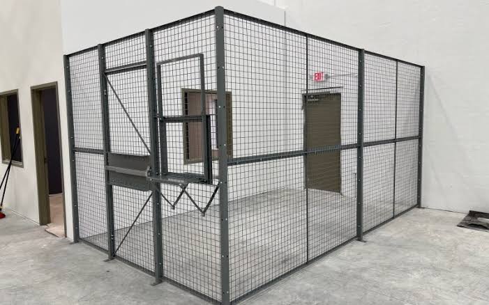 Industrial Wire Mesh Room