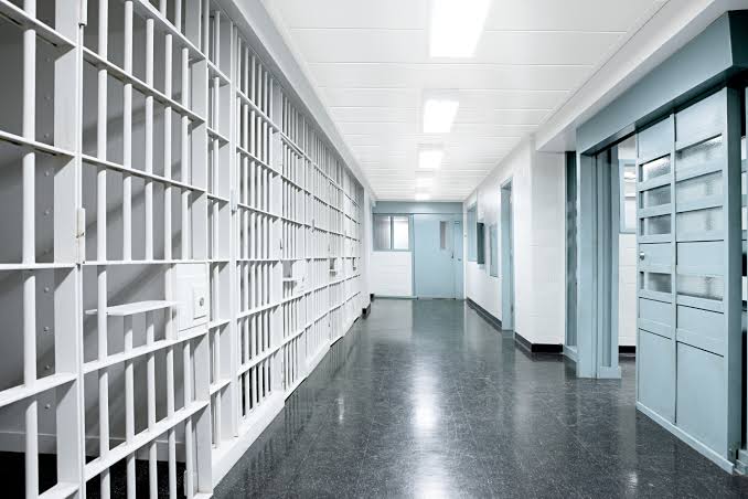 Corridor with Iron Cell Doors