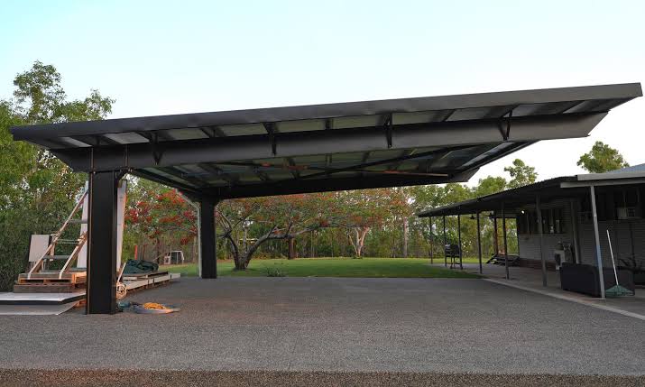 Modern Single Bay Carport