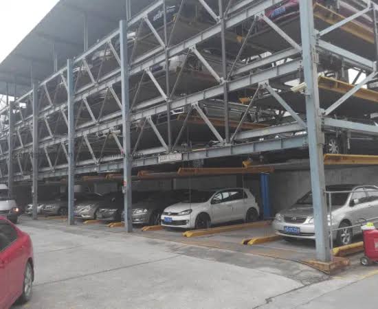 Multi-Level Parking Platform Structure